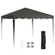 image 6 of Outsunny 3x3(m) Pop Up Gazebo Marquee Tent for Garden w/ Carry Bag Grey