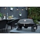 image 4 of George Foreman Gas BBQ GFSBBQ1 Black Stainless Steel Portable with Easy Ignition