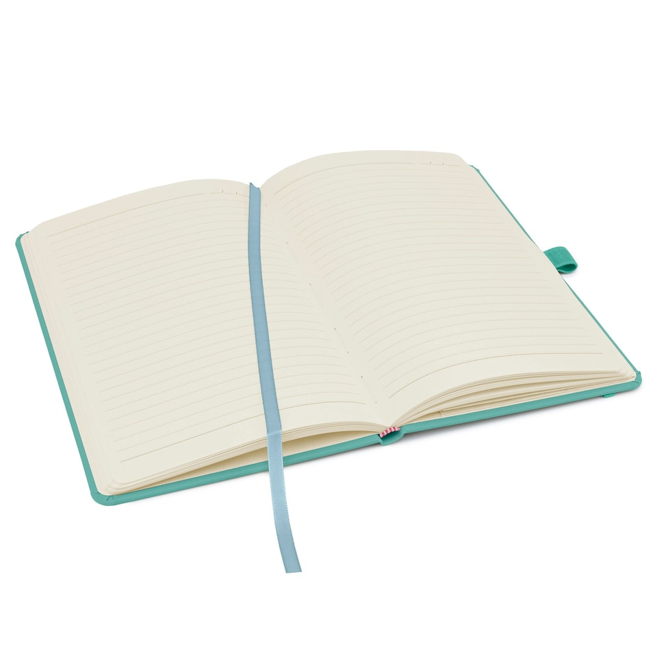 image 1 of Notes London A5 Wilson Lined Page Notebook Pastel Teal