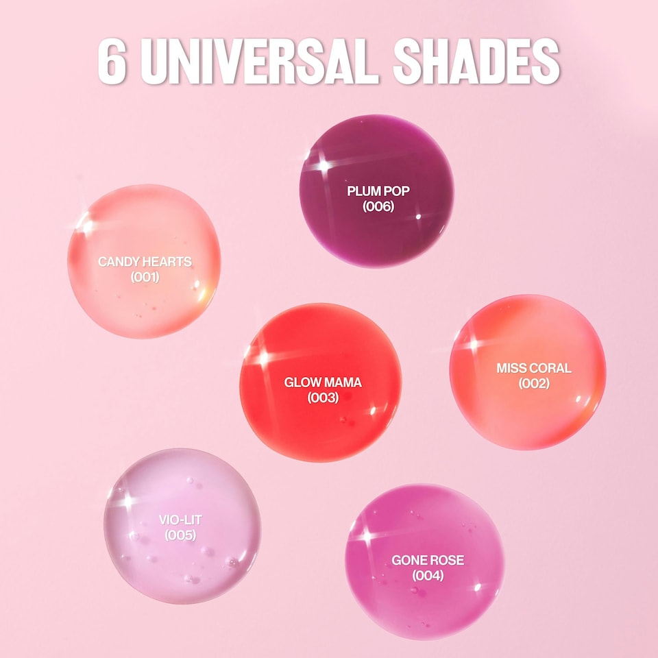 image 1 of REVLON Super Lustrous Glimmer Lip Oil, Moisturizing & Tinted, Shiny Finish, Made with Plant-Based Squalane, Healthy Juicy Lips, Non Sticky Feel, Gone Rose N/A