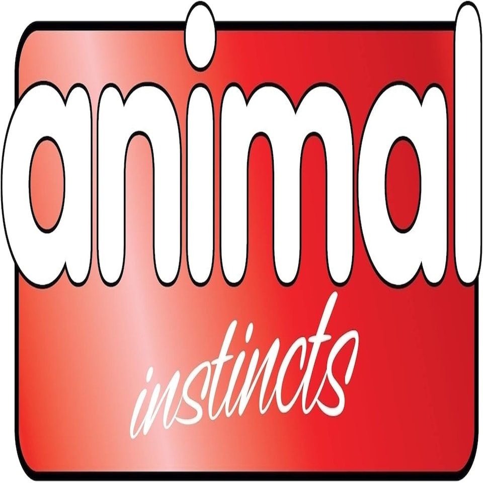 Animal Instincts Light Up Dog Harness - Grey/Orange - Large - 75cm