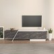 image 2 of Decorotika Zonas TV Unit for TVs up to 55 inches with Cabinets | Multi | Black Marble Effect and White