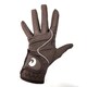 image 3 of Coco Equestrian Brown (S) Ladies Synthetic Leather Horse Riding Gloves | Brown