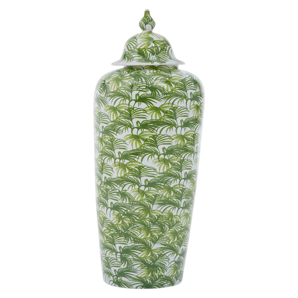 image 1 of Interiors by Premier Large Botanic Jar Green
