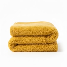 Cuddly Extra Fluffy Throw Ultra Soft Plush Blanket for Sofa Bed Home Decor | Yellow
