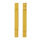 image 3 of Premier Swap & Pop Customizable Apron Straps - Mustard - One Size | Yellow