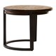 image 4 of Interiors By Premier Sturdy Chevron Side Tables, Durable Side Table By Couch For Livingroom, Versatile Small Table For Outdoor