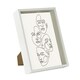 image 1 of Nicola Spring Deep Box Photo Frame - A4 (8 x 12") - White