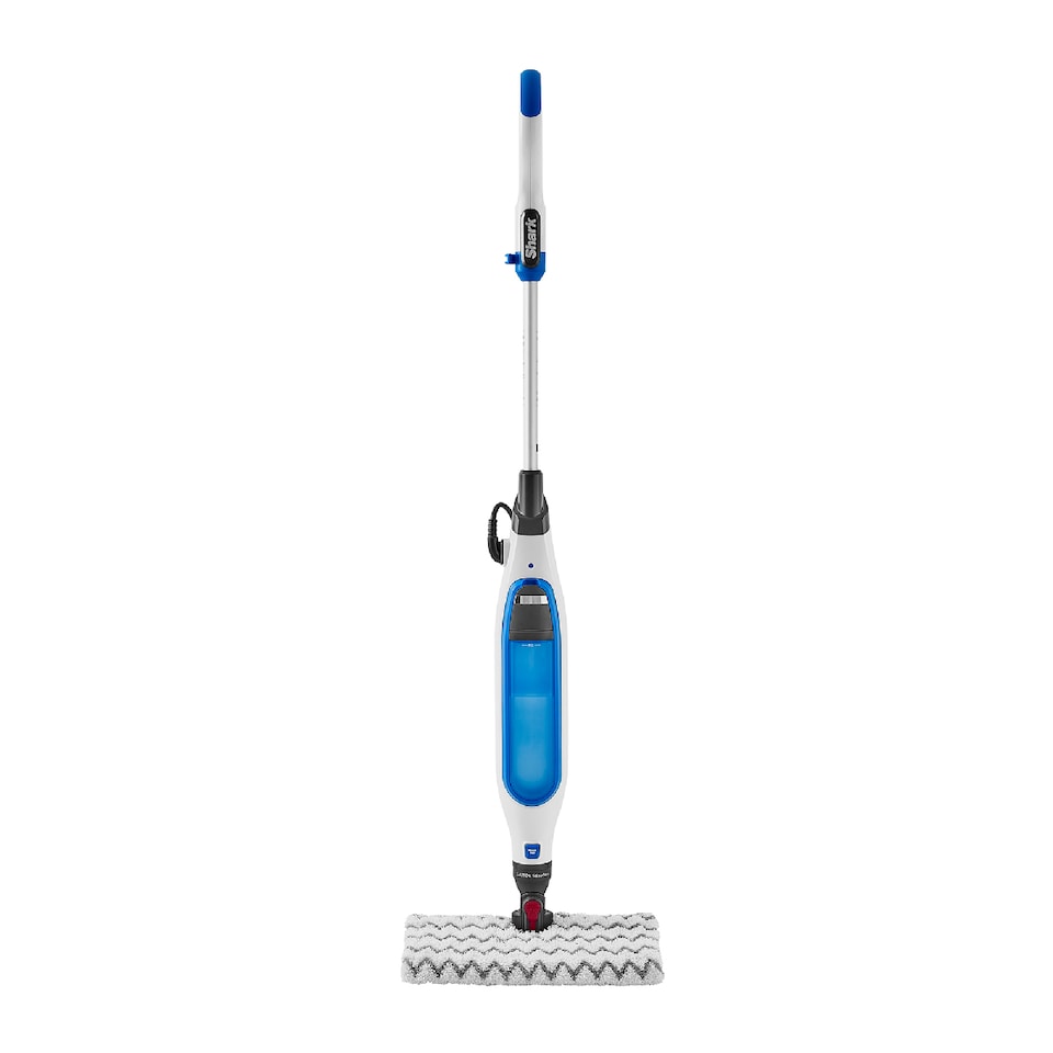 image 1 of Shark Klik n Flip Manual Steam Mop S6001UK White and Blue