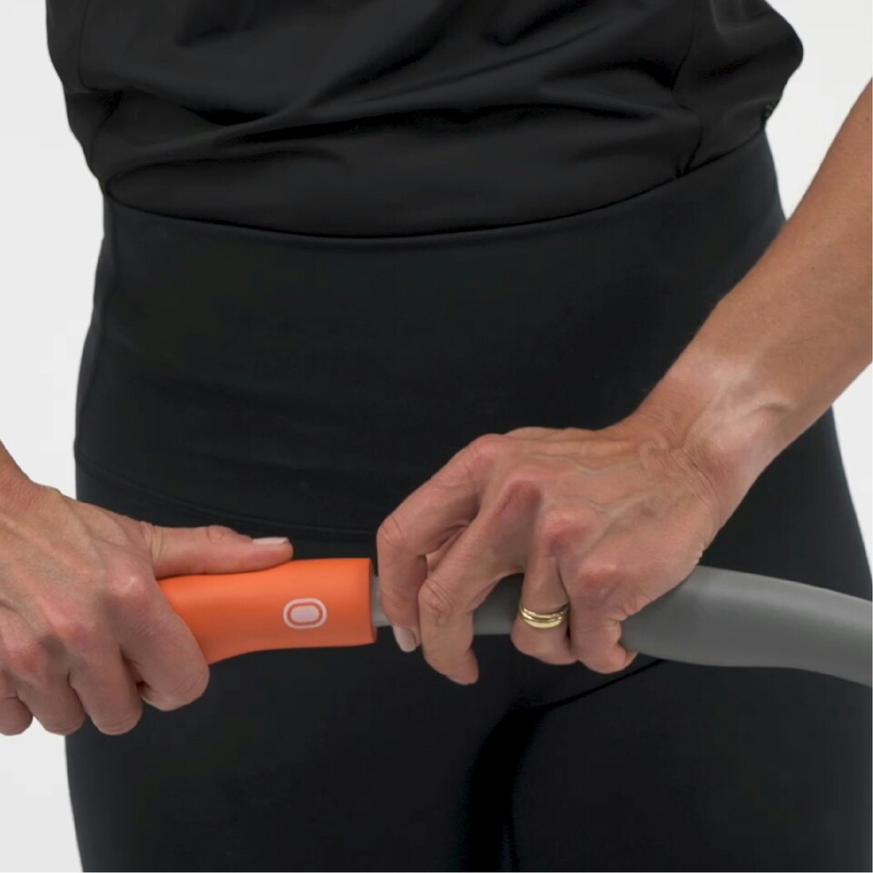 image 1 of Phoenix Fitness Weighted Hula Hoop - Orange