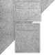 image 1 of Van Carpet Lining & Storage Pouches - Silver Grey Grey