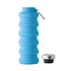 image 3 of MidOcean Kolapsi Collapsible 500ml Water Bottle - Baby Blue - One Size Blue | One Size