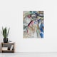 image 4 of Improvisation 21A Abstract Landscape Kandinsky Huge Wall Art Poster Print 24X32"