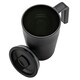 image 2 of XD Collection Recycled Polypropylene Stainless Steel Travel Mug - Black - One Size Black