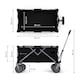 image 3 of Kinderkraft ROLLSTER Foldable Touring Wagon | Black | Mystic Black