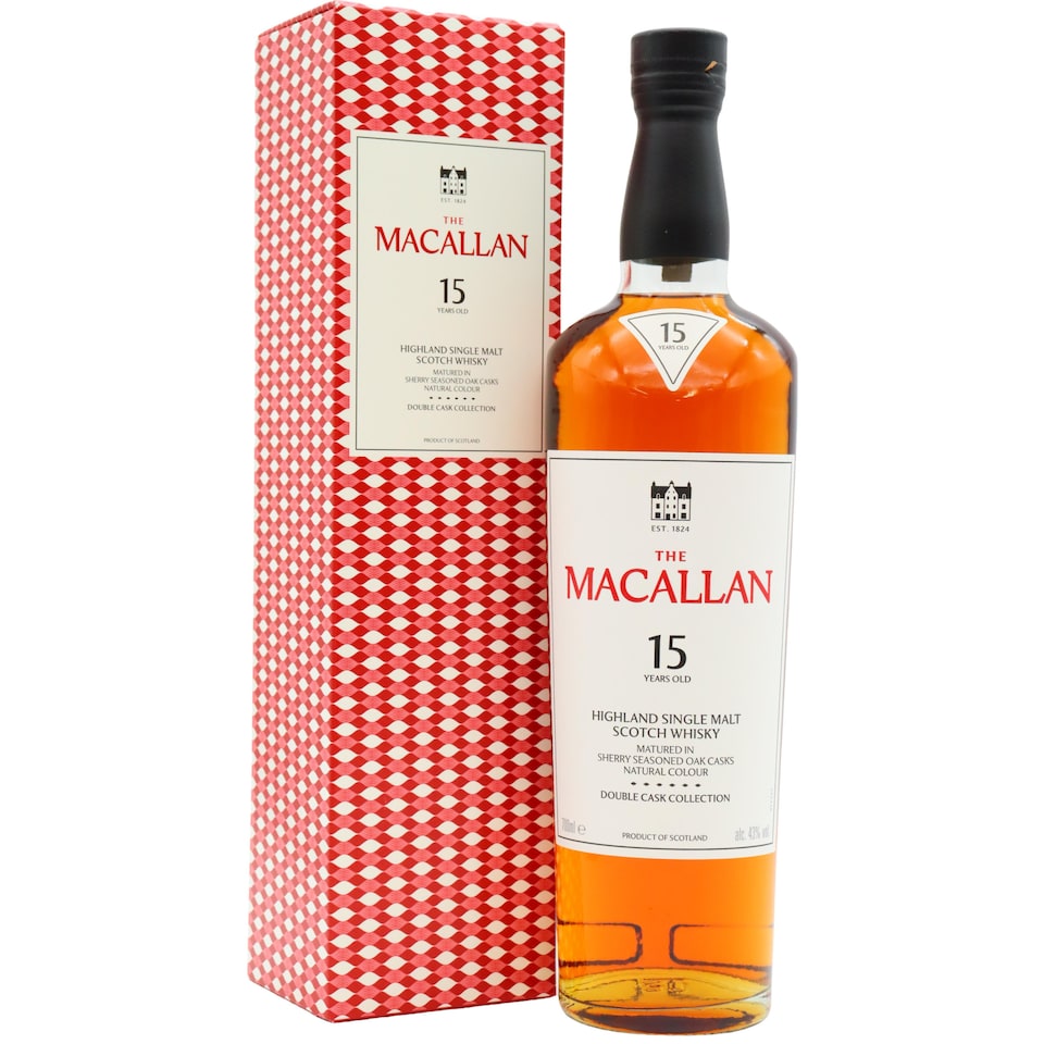 The Macallan Double Cask Highland Single Malt Scotch 15 year old Whisky