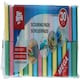 image 3 of Sponge Scouring Pads Washing Up Kitchen Pan Dishes Household Cleaning | Multi | Number of Pads: 60 | 60