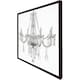 image 2 of Chandelier (Picture Frame) Black | XS