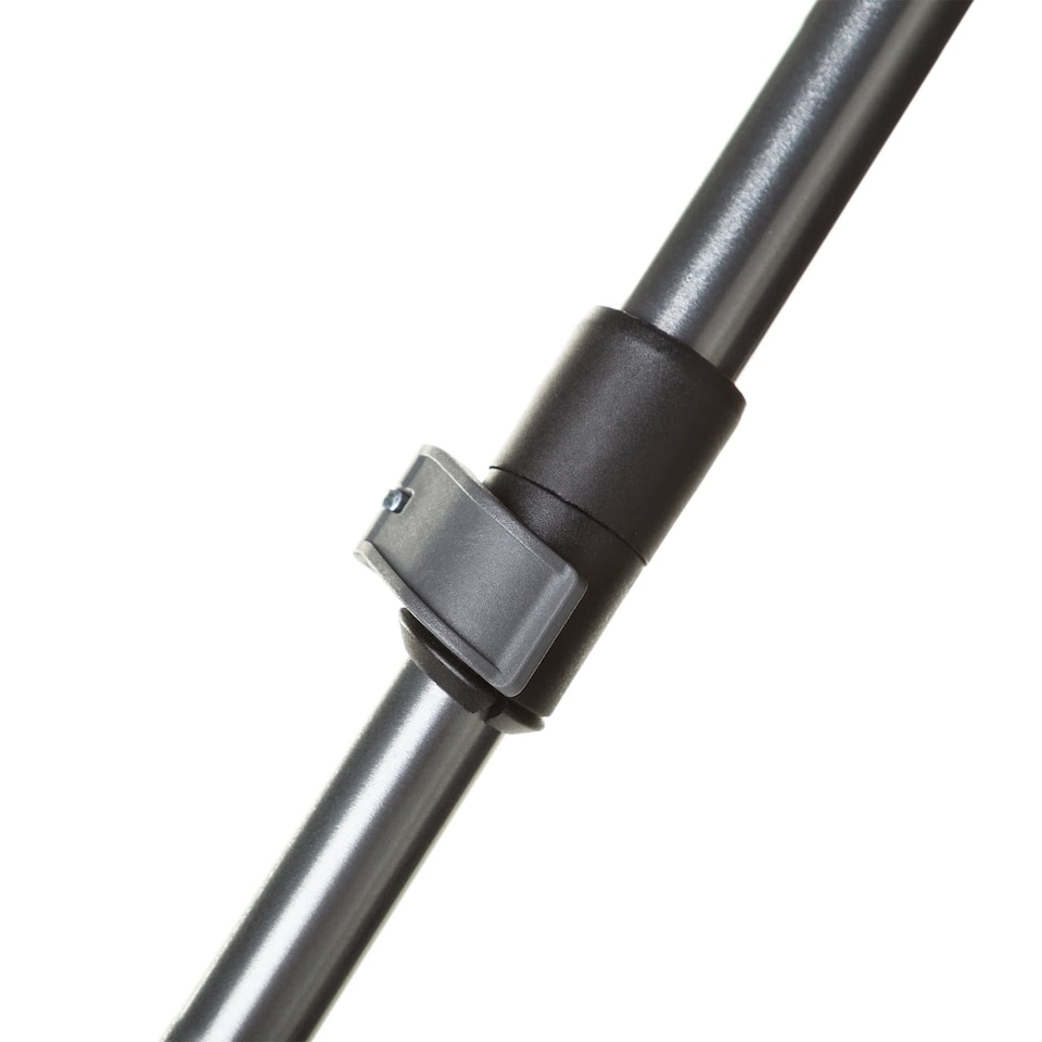 image 1 of Wanderer Lock Single Pole Adjustable LeverLock Hiking Walking Trekking Outdoor | Black | Black | One Size | 1