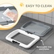 image 4 of PawHut Dog Toilet Tray, Dog Litter Tray for Training Dogs, 63 x 49 x 6cm