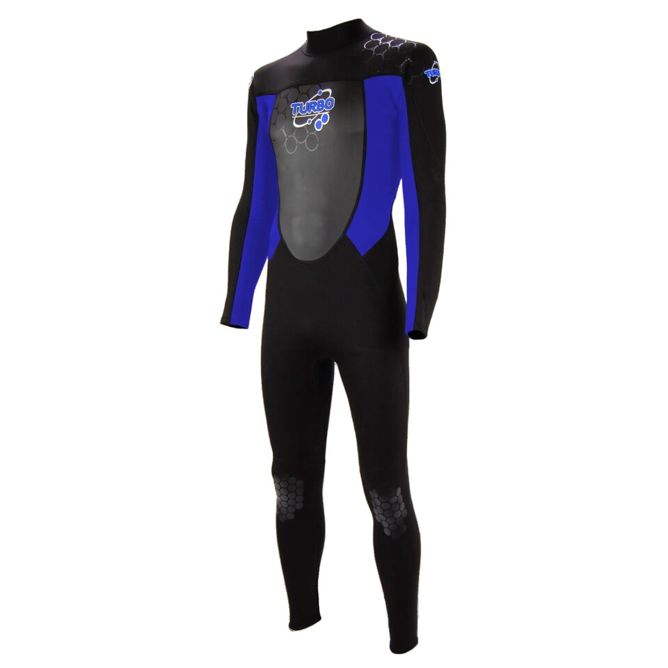 image 1 of Mens Turbo 2.5mm Wetsuit Black/Blue