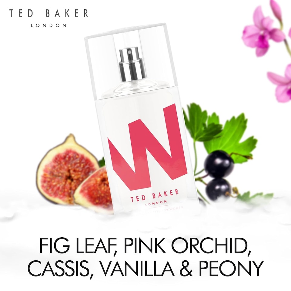 image 1 of Ted Baker W Eau de Toilette for Women Fruity Floral Perfume 75ml