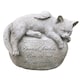 image 4 of Cat With Angel Wings Memorial Grave Marker Or Pet Loss Gift