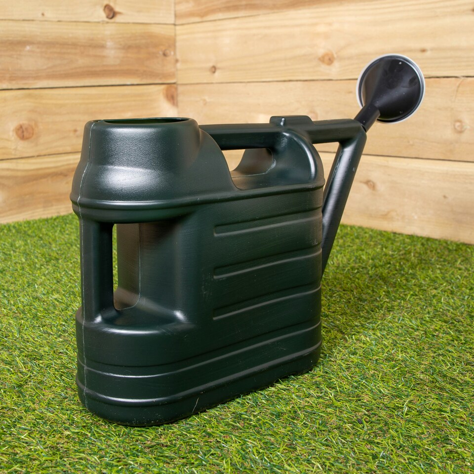 image 1 of 6.5L Garden Patio Ward Watering Can with Rose in Green