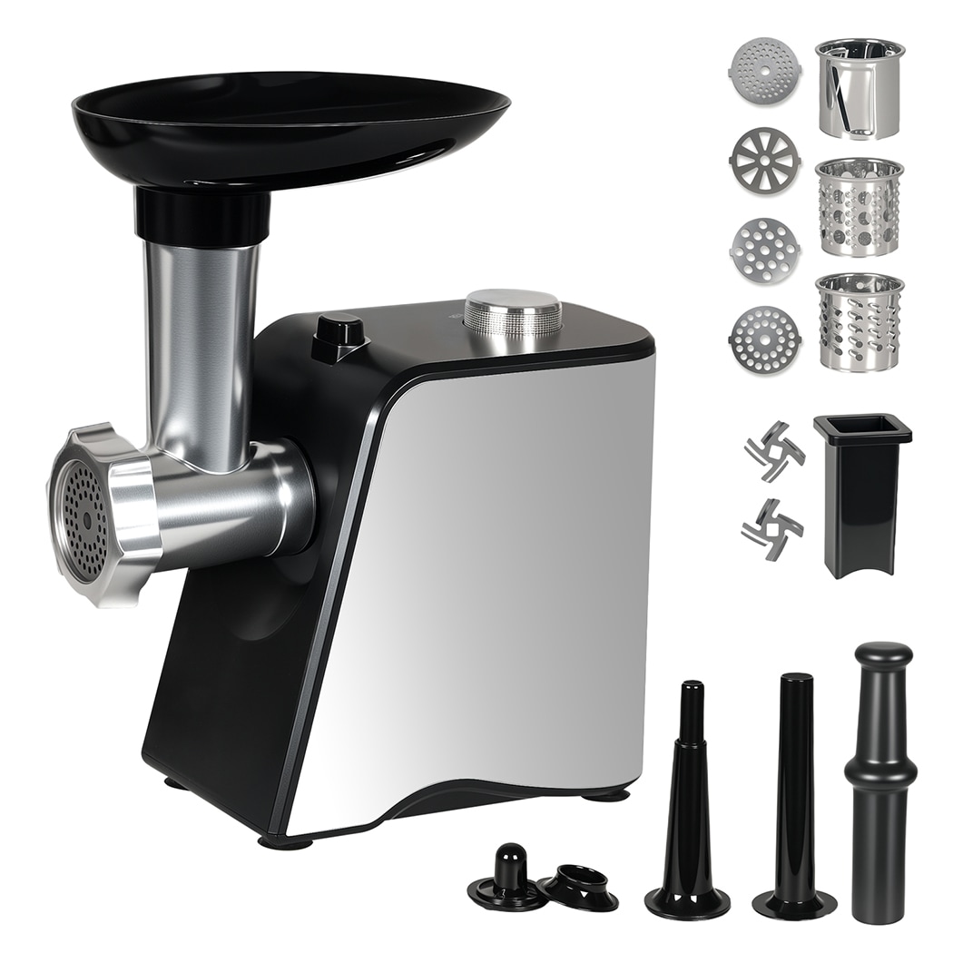 Spector 4-in-1 Electric Meat Grinder Mincer 2800W Sausage Filler Kibbe Maker