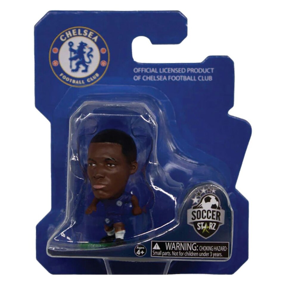 image 1 of Chelsea FC Moises Caicedo SoccerStarz Football Figurine - Blue/Green - One Size