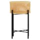 image 1 of Interiors by Premier Contemporary Small Planter, Handwoven Detailing On Small Outdoor Planters, Sturdy Planter For Flowers Cream