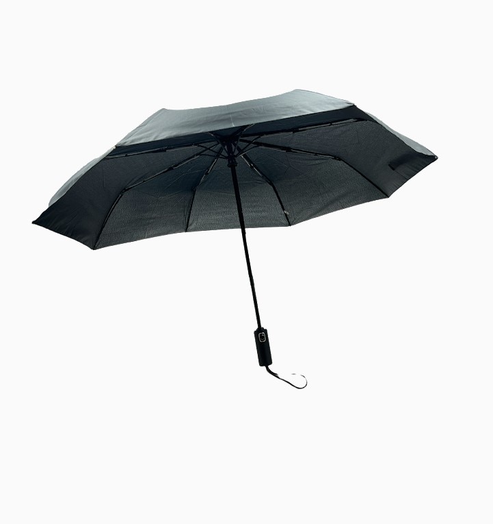 S&d,Travel Umbrella Auto Open Close Compact Lightweight Strong Easy to Carry for Men and Women -Black