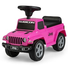 COSTWAY Kids Ride on Push Car Licensed Jeep Push Along Car