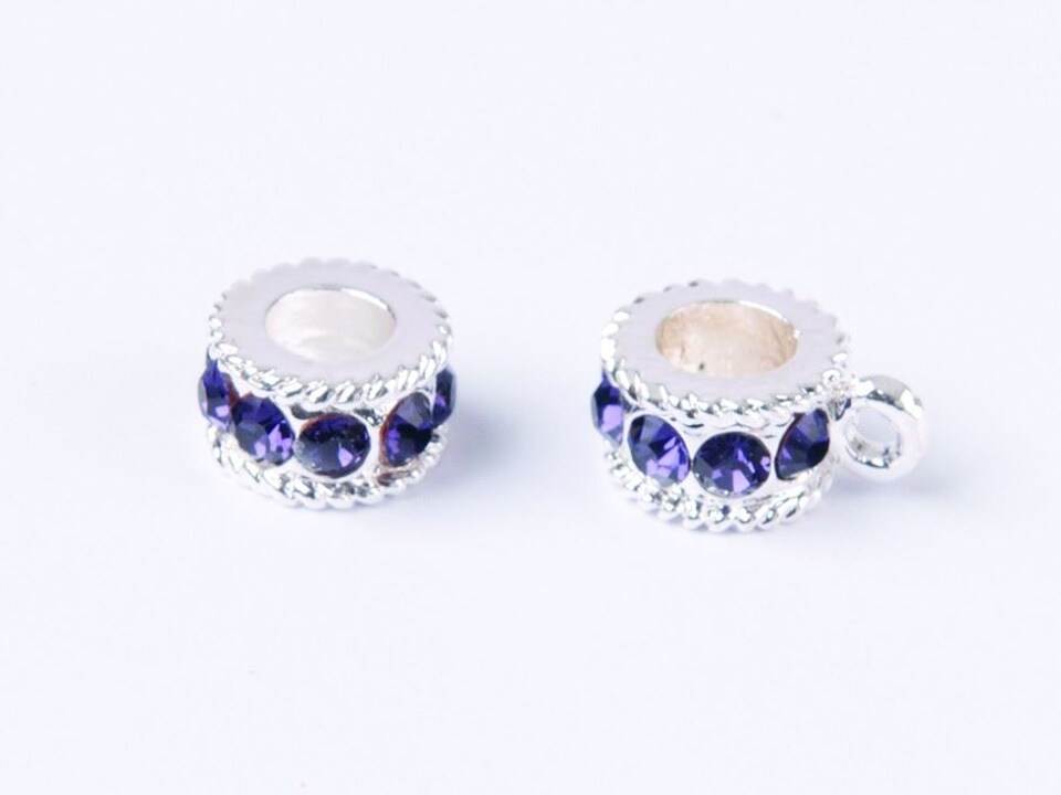Trimits Iris Mix Rhinestone Beads for Embroidery & Jewellery Making - per pack of 2