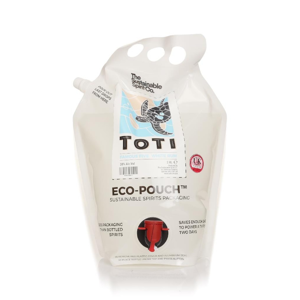 image 1 of Toti White Rum Eco-Pouch The Sustainable Spirit Co.