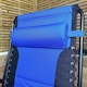 image 4 of Luxury Padded Multi Position Zero Gravity Garden Relaxer Chair Lounger in Blue & Black