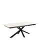 image 1 of Heaven Extendable Dining Table with Ceramic White Top 200cm