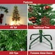 image 3 of 4ft Green Christmas Tree | Green | 4ft