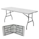 image 1 of 6ft Folding Trestle Table Heavy Duty Catering Garden Party 1.8m