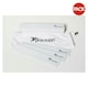 image 2 of Precision Rectangular Marker (Pack Of 10) - White - One Size