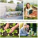 image 6 of Outsunny Tunnel Greenhouse Steel Frame for Garden w Zipper Doors