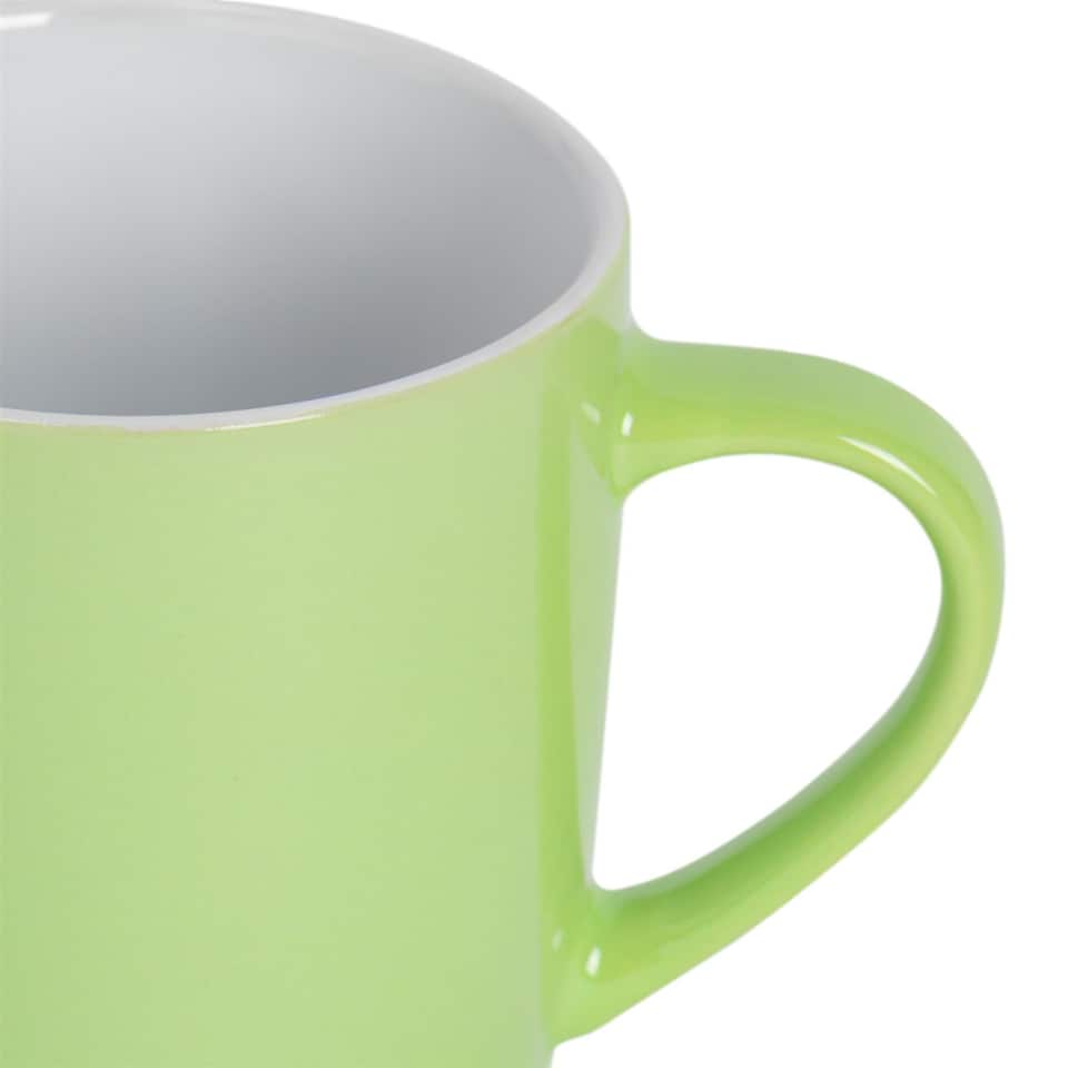 image 1 of Argon Tableware Coloured Coffee Mugs - 350ml - Pastel - Pack of 6 | Multi | Multi | 6