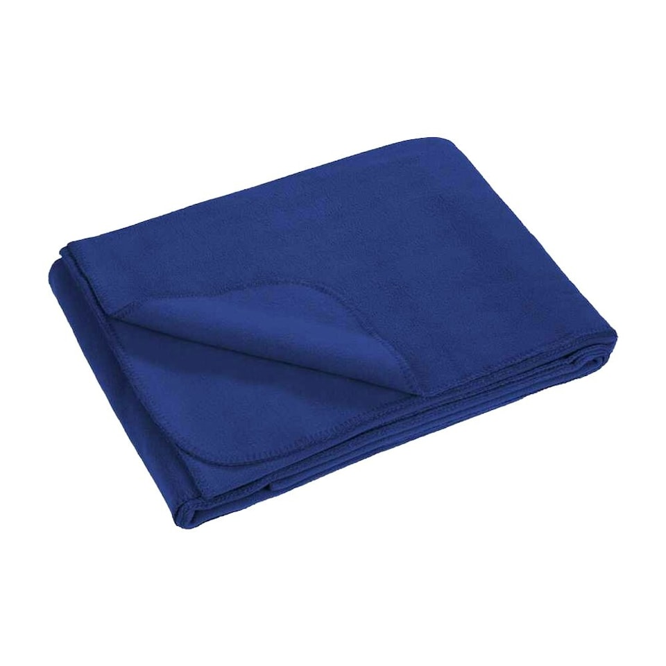 Result Genuine Recycled Polarthermic Fleece Blanket - Royal Blue - One Size