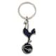 image 3 of Tottenham Hotspur FC Executive Crest Keyring - Black - One Size