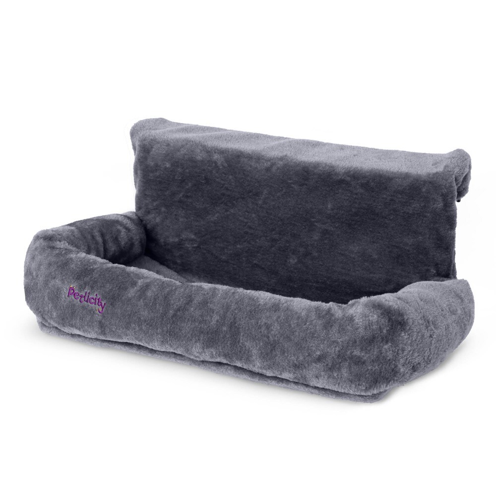 Snuggle Padded Cat Radiator Bed Grey