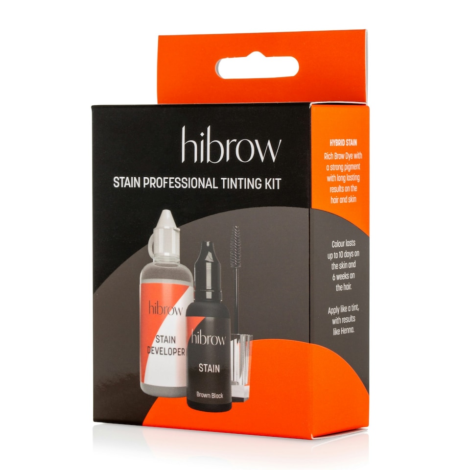 image 1 of Hi Brow Brow Stain Hybrid Dye Tinting - Brown Black