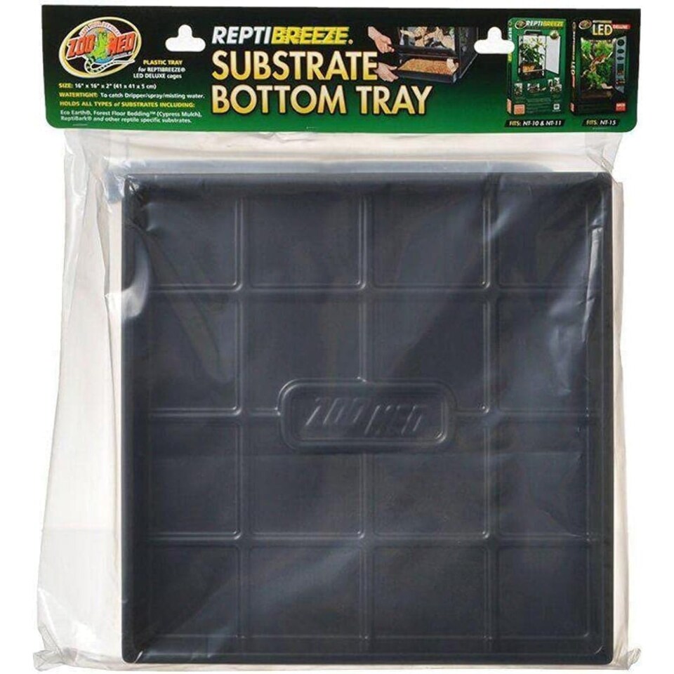 image 1 of ZooMed ReptiBreeze Substrate Bottom Tray Multi