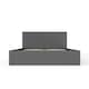 image 4 of GFW Side Lift Ottoman Storage Bed Double - Grey