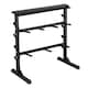 image 1 of Yaheetech  3 Tier Dumbbell Barbell Rack Black