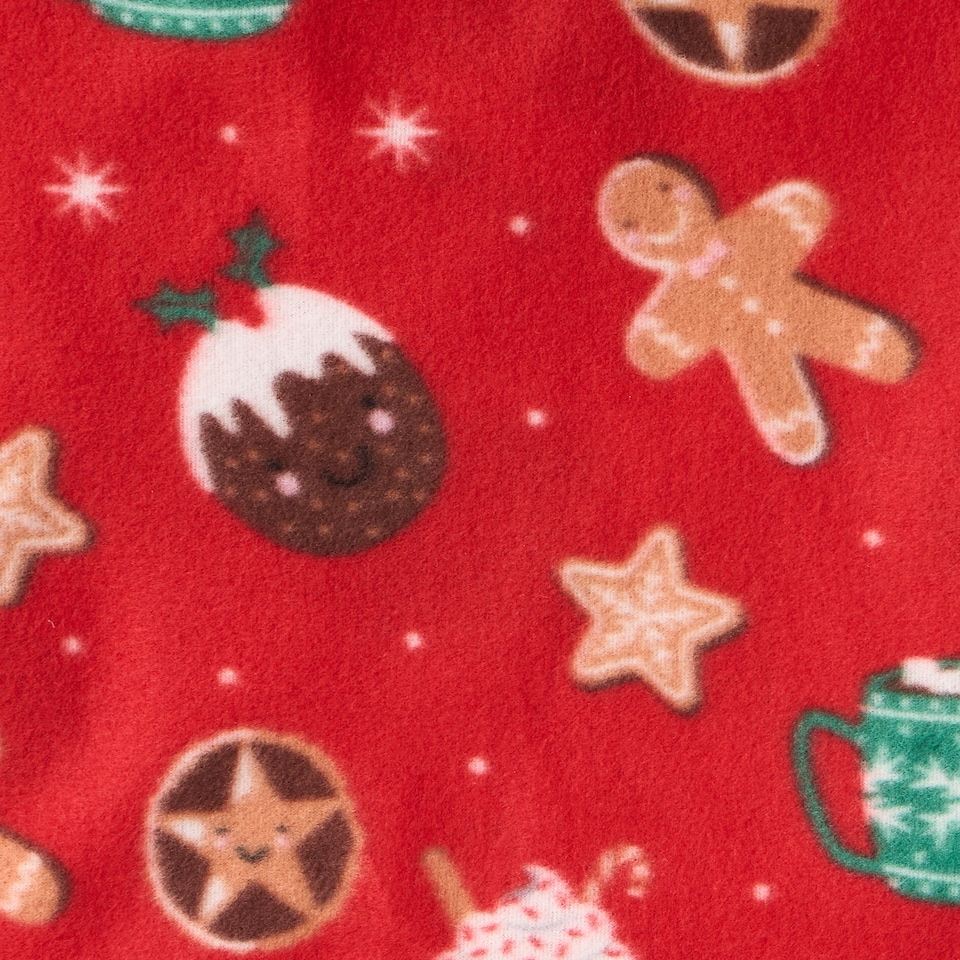 image 1 of OHS Christmas Treats Polar Fleece Throw Soft Blanket